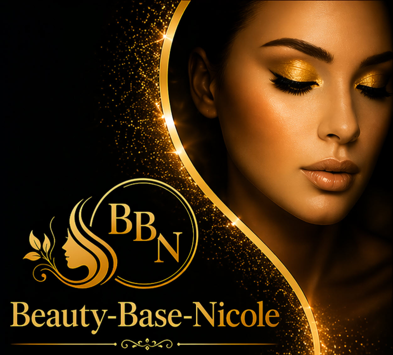 Beauty-Base-Nicole Hintergrund mit Logo